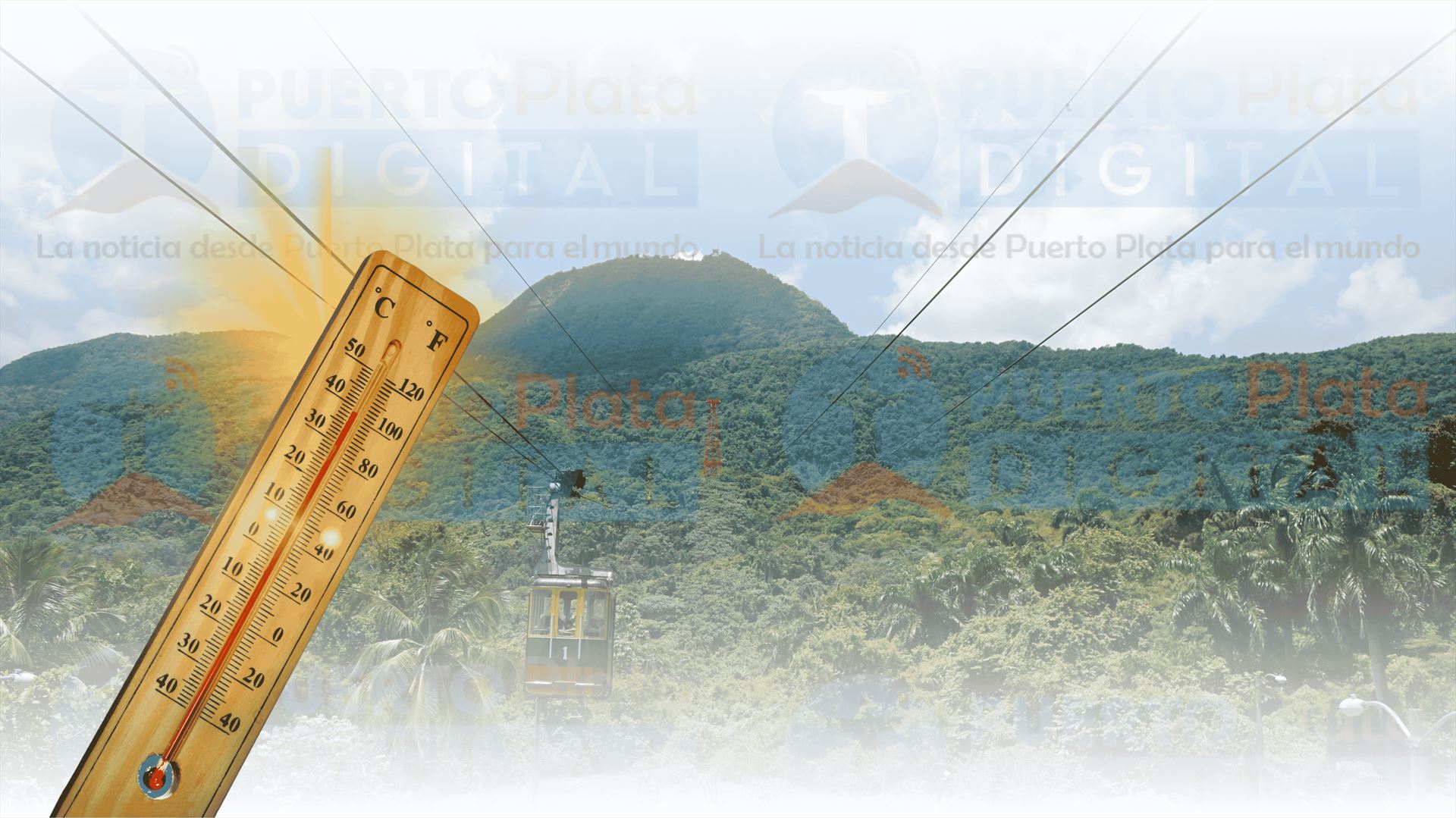 Indomet prevé continuidad de altas temperaturas en Puerto Plata y gran parte del país
